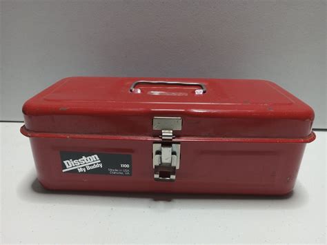 my buddy metal tackle box|disston my buddy tool box.